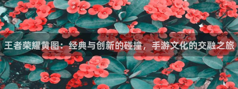 新新漫画(正版)：王者荣耀黄图：经典与创新的碰撞，手游文化的交融之旅
